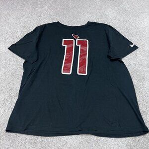 Nike T-Shirt Arizona Cardinals Fitzgerald Black Red Short Sleeve Men's Size XL